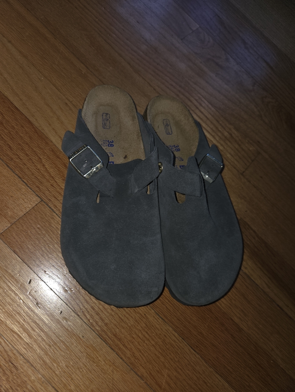 Women' Grey Birkenstock Boston 38 - Picture 5 of 5